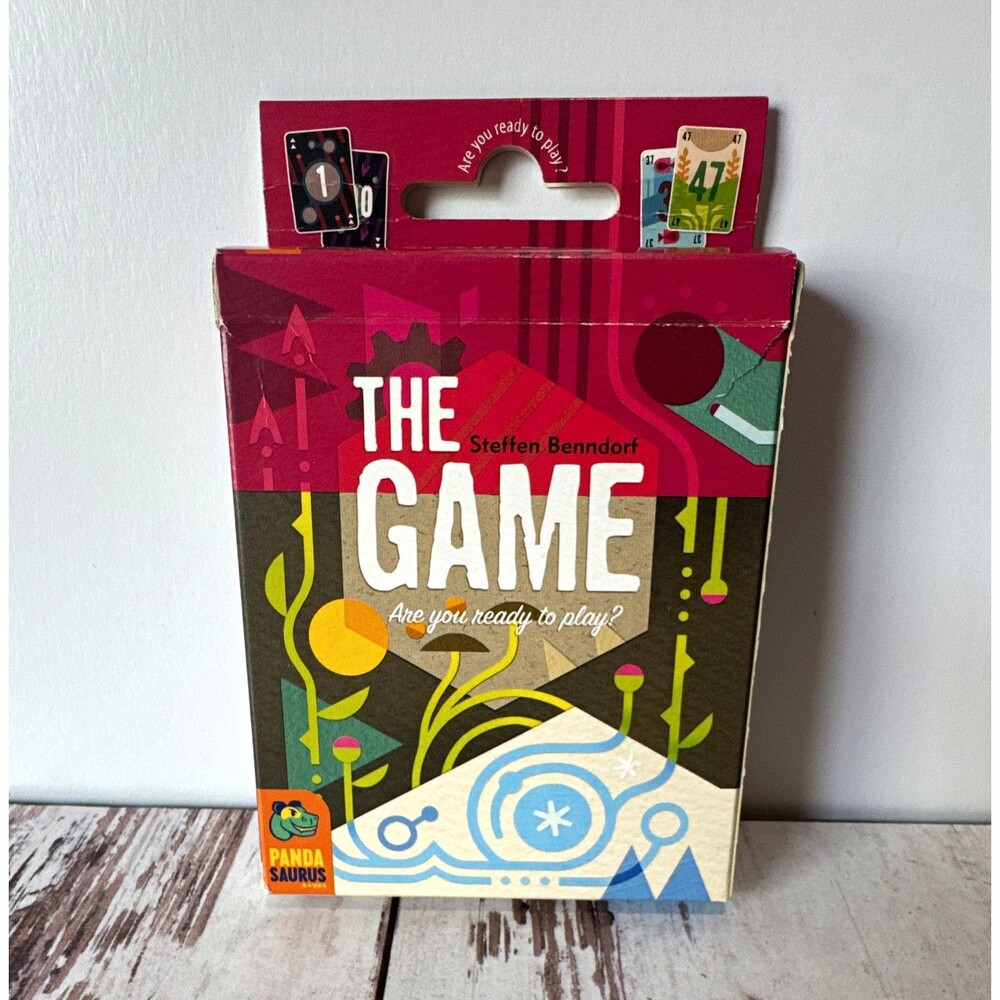 Pandasaurus Games THE GAME Card Game by Steffen Benndorf, opened but NEW